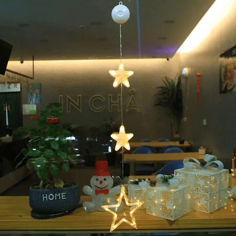 Lampe LED Décoration Hiver Élégante