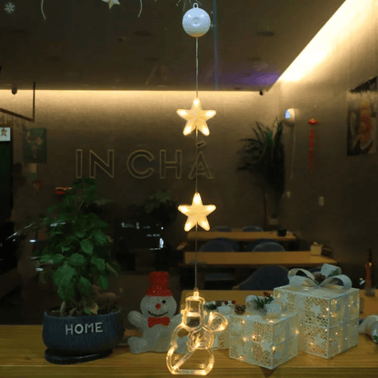 Lampe LED Décoration Hiver Élégante