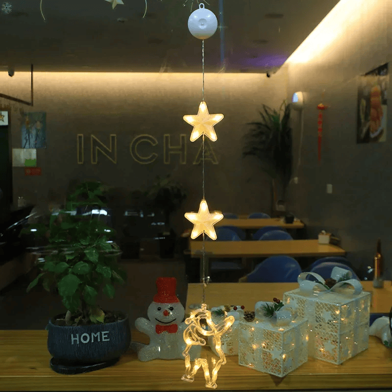 Lampe LED Décoration Hiver Élégante