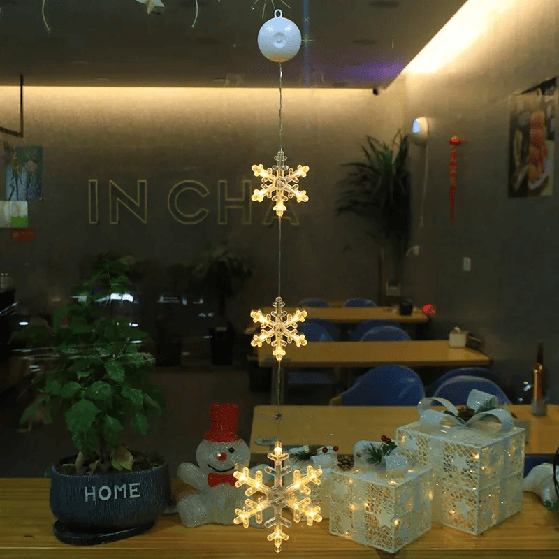 Lampe LED Décoration Hiver Élégante