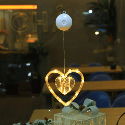 Lampe LED Décoration Hiver Élégante