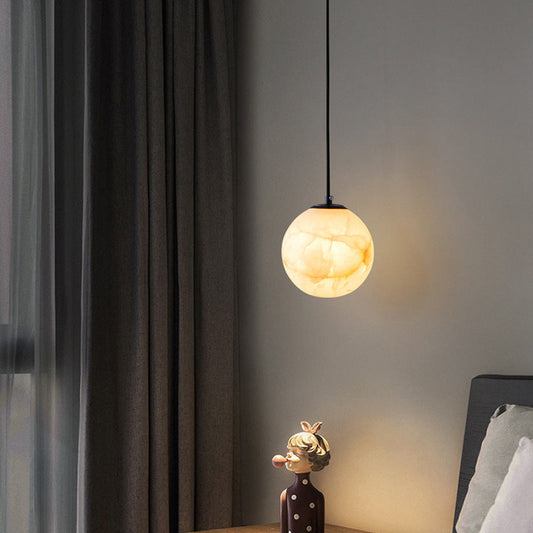 Luminaire Suspendu en Marbre Élégant et Chic - Foivo