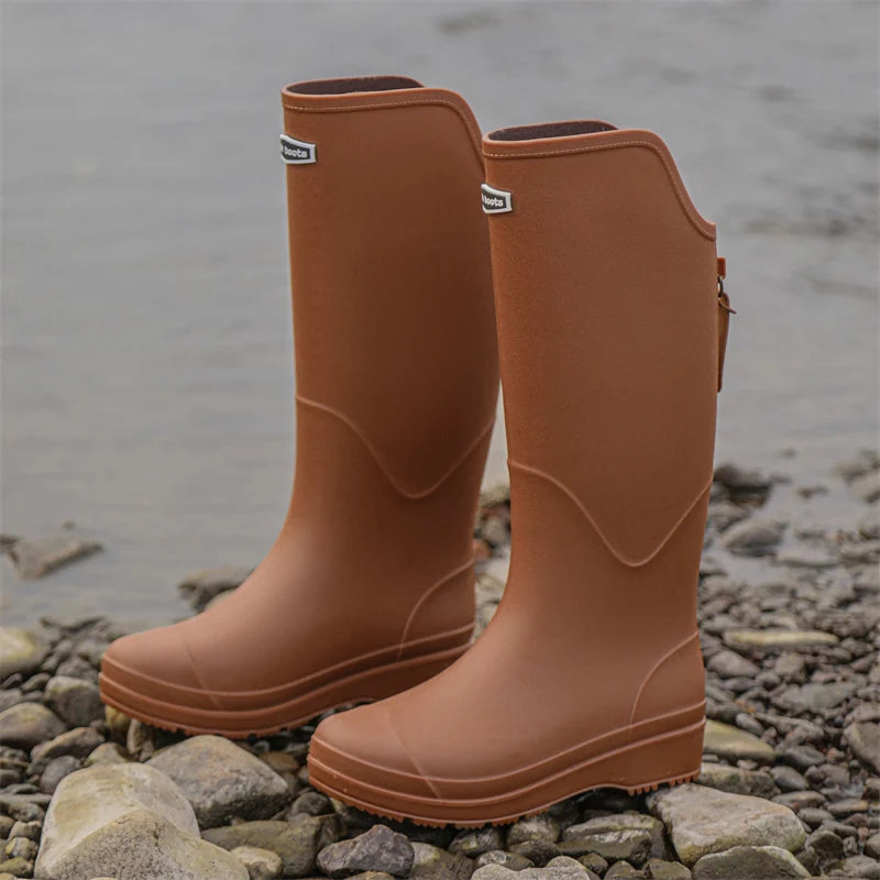Bottes de Pluie Étanches pour Femmes
