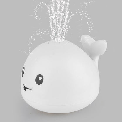 Jouet de bain Baleine avec Arroseur LED et Fontaine Automatique - Foivo