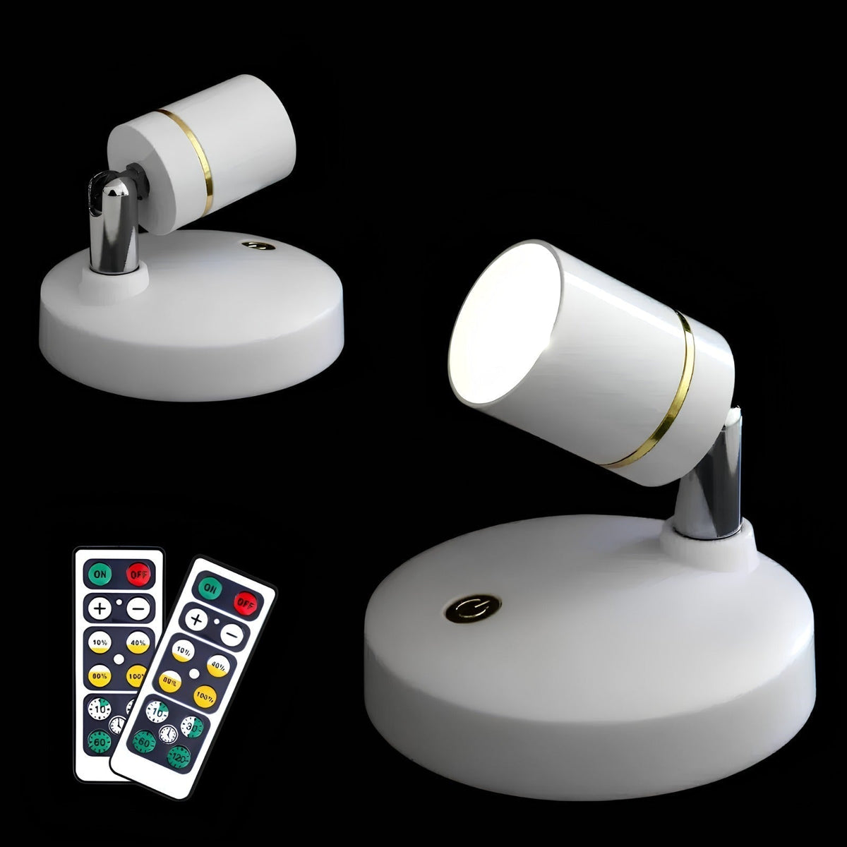 Spot LED Sans Fil Unisexe Multifonctionnel - Foivo