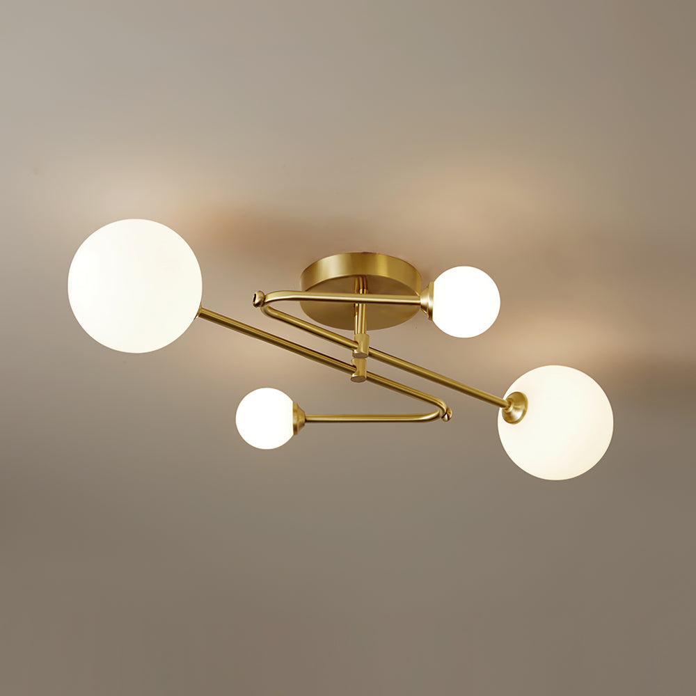 Lampe Plafond Luxe Élégante