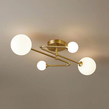 Lampe Plafond Luxe Élégante
