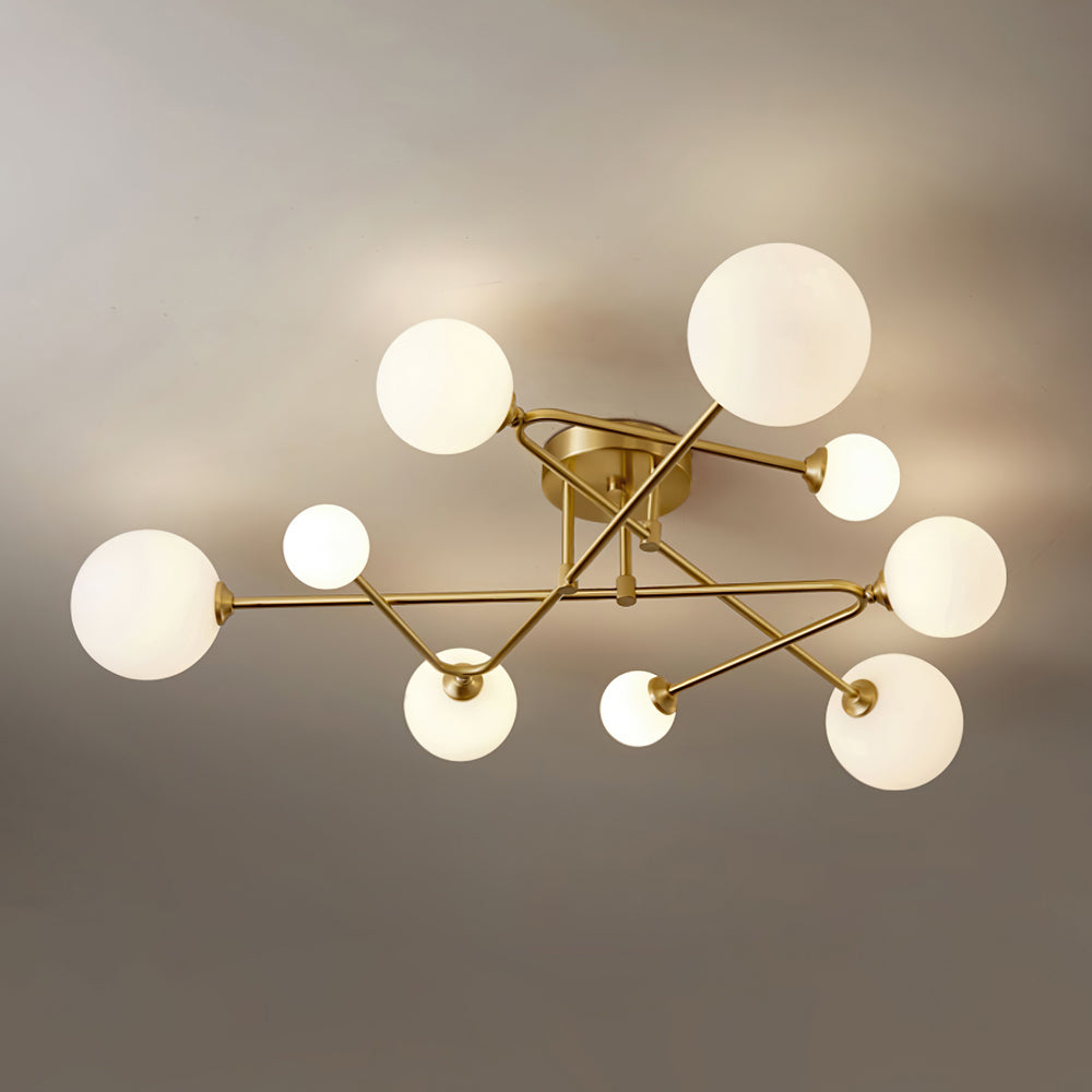 Lampe Plafond Luxe Élégante
