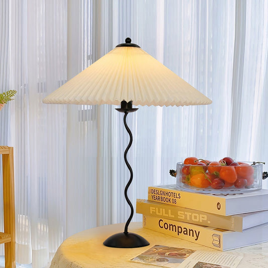 Lampe de Table Design Élégant - Luminaire Moderne Ondoyant pour Maison et Bureau - Foivo
