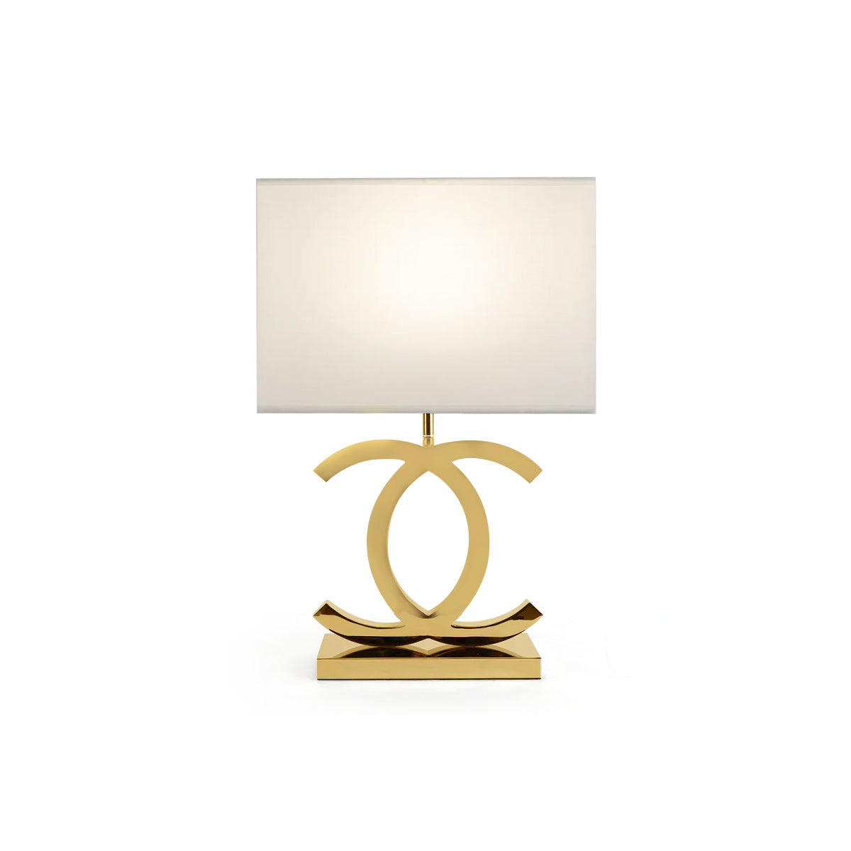 Lampe de Bureau en Métal Brillant | Style Nordique et Raffiné