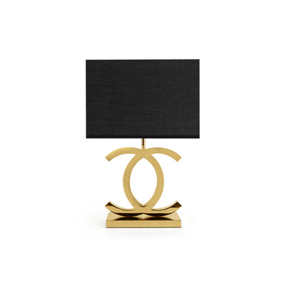 Lampe de Bureau en Métal Brillant | Style Nordique et Raffiné