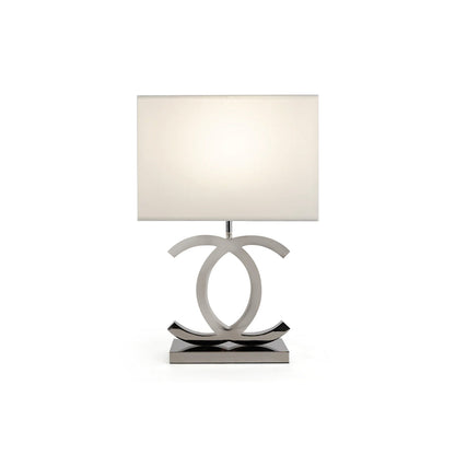 Lampe de Bureau en Métal Brillant | Style Nordique et Raffiné
