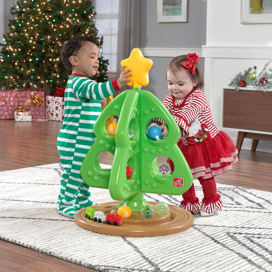 Jeu d'Arbre de Noël en Bois Éducatif - Foivo