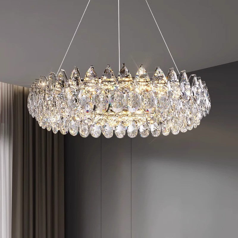 Luminaire Cristal Élégant Suspendu - Foivo