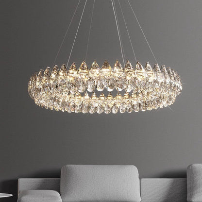 Luminaire Cristal Élégant Suspendu