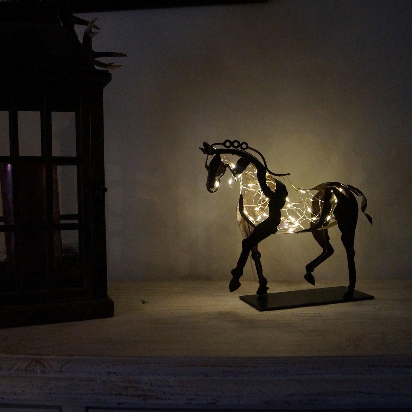 Statue de Cheval Artisanale Décorative 3