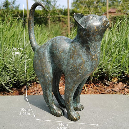 Statues de Jardin Chats Enchantées 3