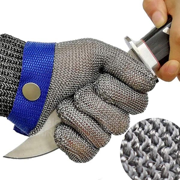 Gants de Protection Acier Inoxydable Résistants aux Coupures - Foivo