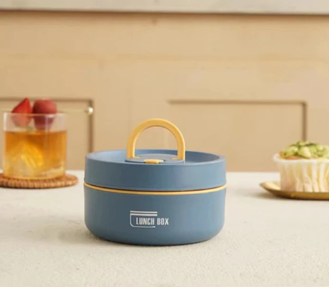 Boîte à Lunch Enfant Inox Robuste avec Compartiments - Foivo