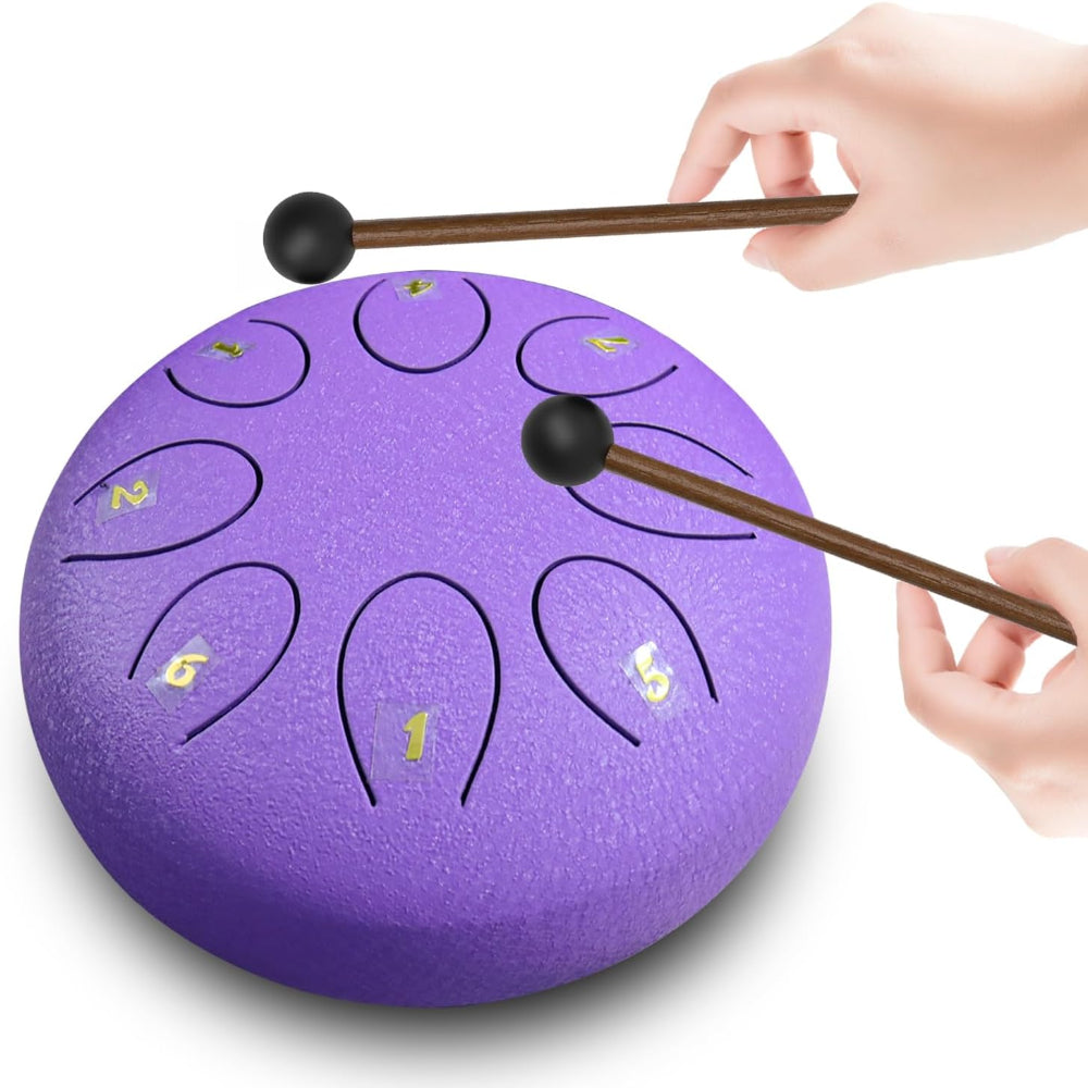 Instrument de Méditation Tambour à Main Métal