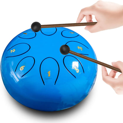 Instrument de Méditation Tambour à Main Métal