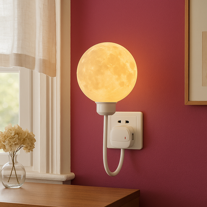 Lampe Murale Lune Rétro Élégante
