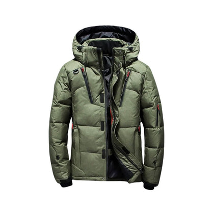 Veste Imperméable à Capuche pour Homme