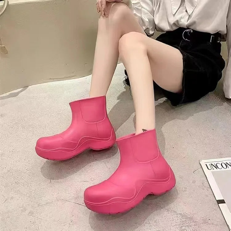 Bottes de Pluie Imperméables pour Femmes
