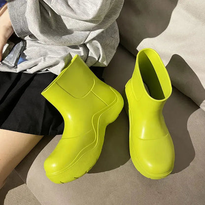 Bottes de Pluie Imperméables pour Femmes