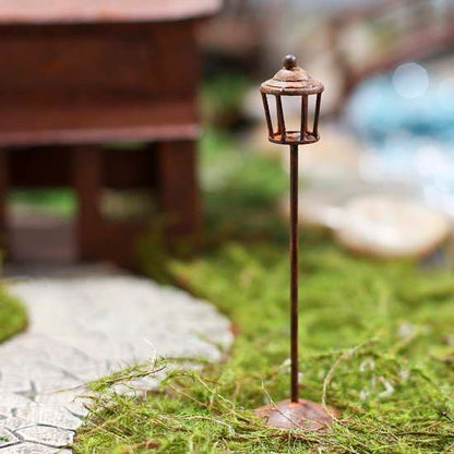 Décoration Jardin Fée Miniature en Métal