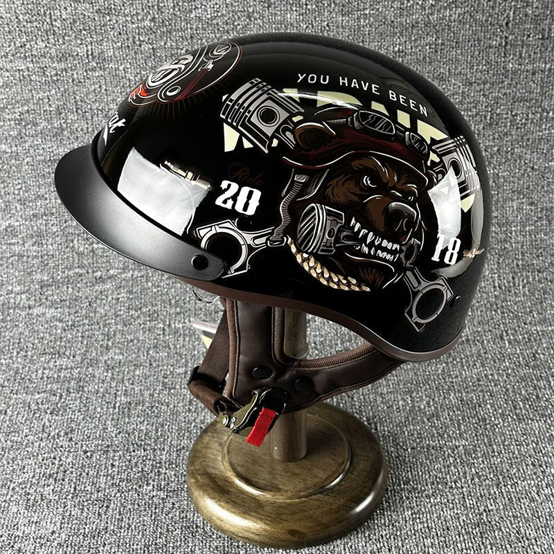 Casque Moto Robusteur et Élégant pour Ville - Foivo