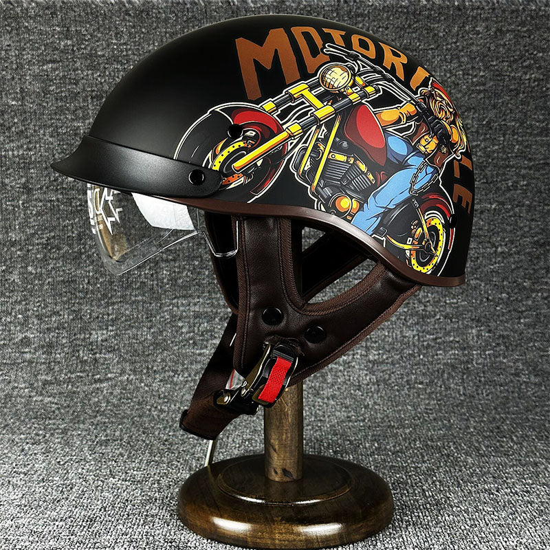 Casque Moto Robusteur et Élégant pour Ville
