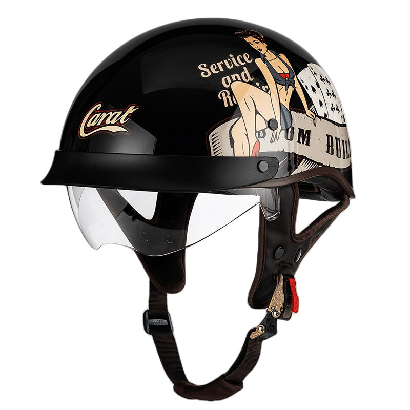 Casque Moto Robusteur et Élégant pour Ville