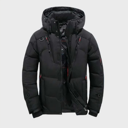 Veste Hiver Imperméable Homme | Parka Capuche Chaude - BlxckFR