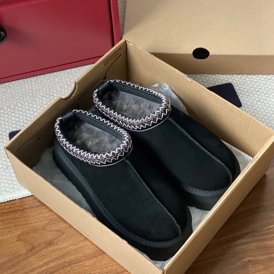 Bottines Haut talon Hiver Femmes Doublure Chaude - Foivo