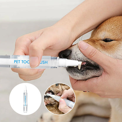 Stylo Brosse à Dents pour Animaux de Compagnie Pratique 1