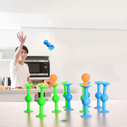Jeu de Fléchettes Auto-Collantes pour Enfants et Adultes