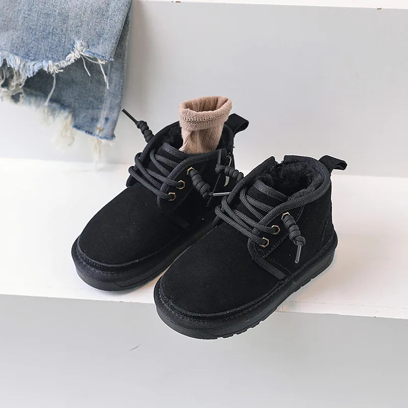 Bottines Hiver Femmes Chauffantes et Anti-Dérapantes - BlxckFR