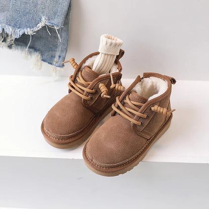 Bottines Hiver Femmes Chauffantes et Anti-Dérapantes