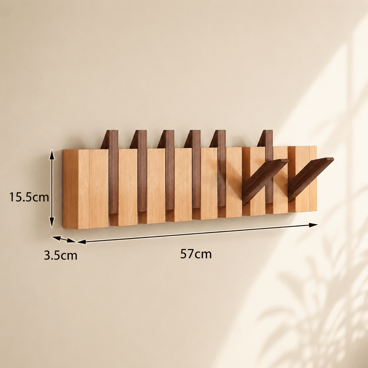Support Mural Piano en Bois Pratique et Compact