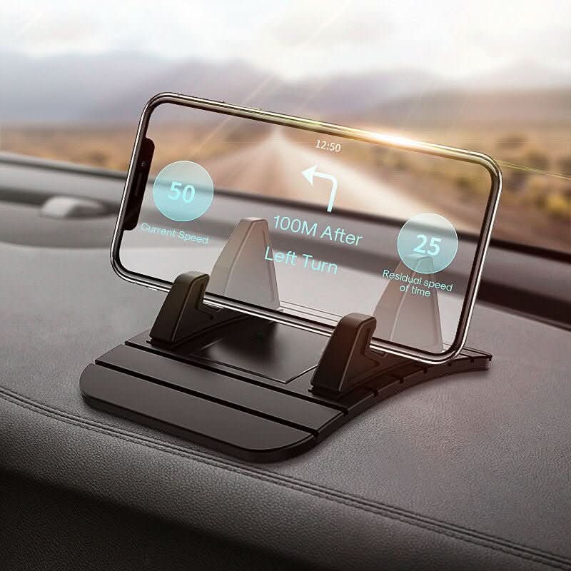 Support téléphone voiture antidérapant compact universel - Foivo