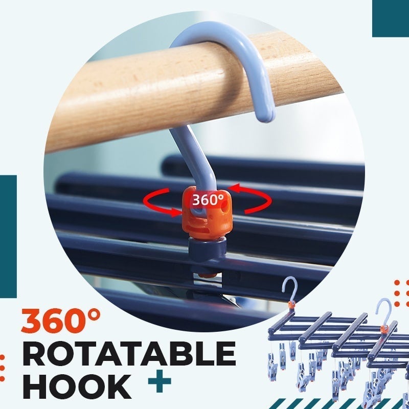 Support de Séchage Pliable Multifonctionnel 4