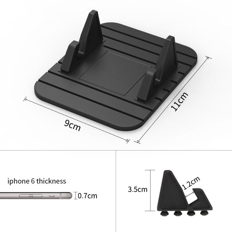 Support de Téléphone Portable Antidérapant pour Voiture 3