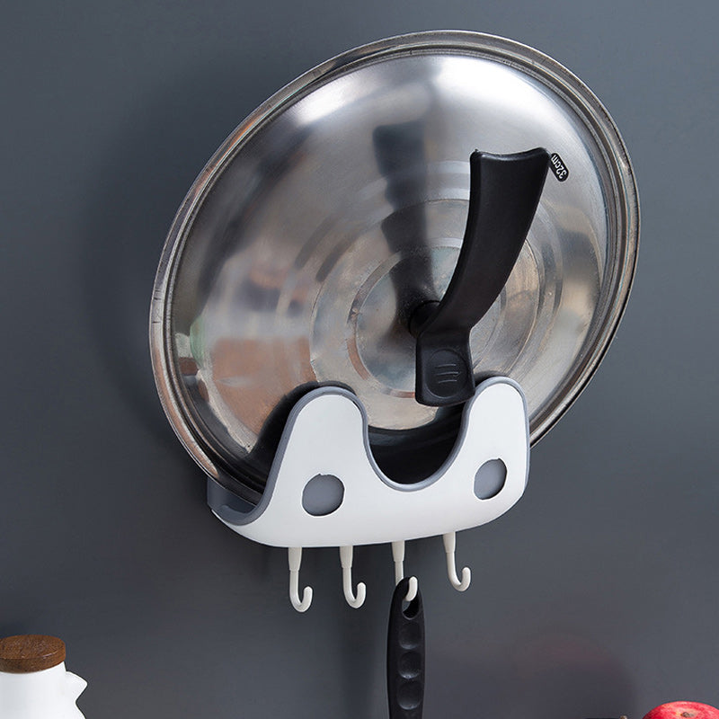 Support de rangement mural pour couvercles de casseroles 1