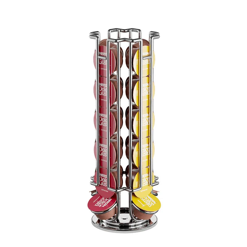 Support de rangement pour capsules de café rotatif 6