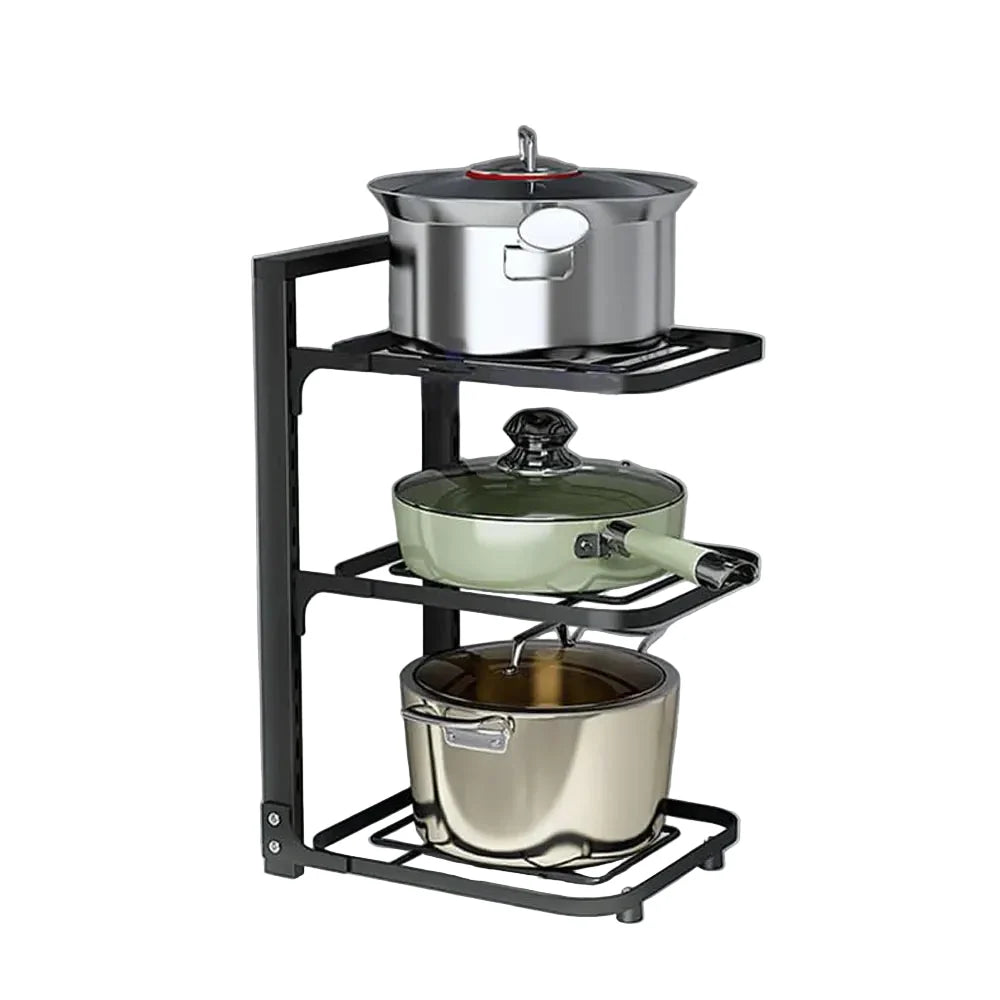 Support de rangement ajustable pour casseroles et poêles - Foivo