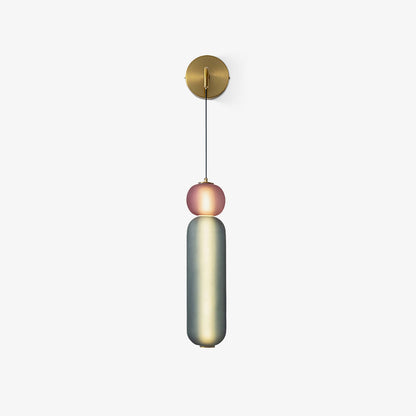 Lampe Murale Chic en Laque Doré avec Fleur Délicates Beige