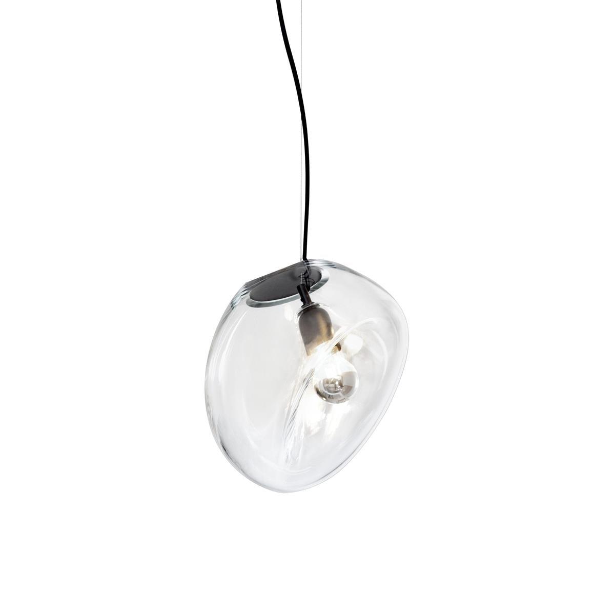 Luminaire Suspendu en Verre Transparent – Éclairage Élégant Pour Intérieur