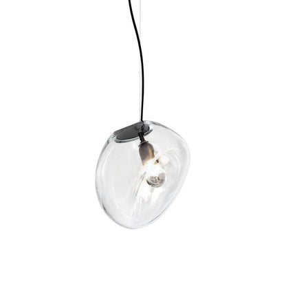 Luminaire Suspendu en Verre Transparent – Éclairage Élégant Pour Intérieur