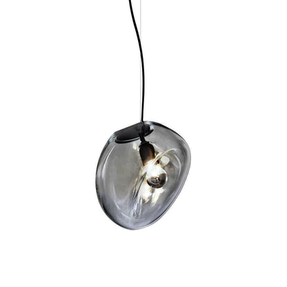 Luminaire Suspendu en Verre Transparent – Éclairage Élégant Pour Intérieur
